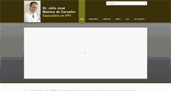 Desktop Screenshot of juliocarvalhohpv.com.br
